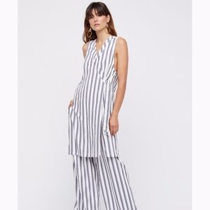 Free people Striped Vest and Pants Set